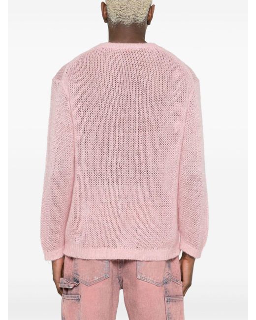 Maglione con paillettes di Acne in Pink da Uomo