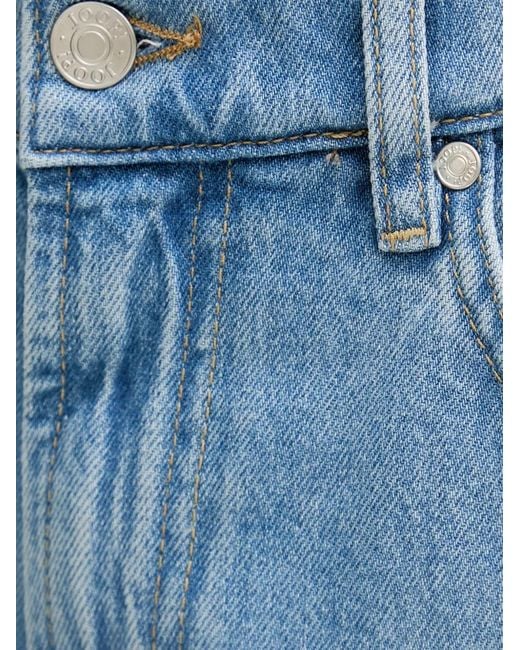 Joop! Blue Raw-Edge Faded Jeans