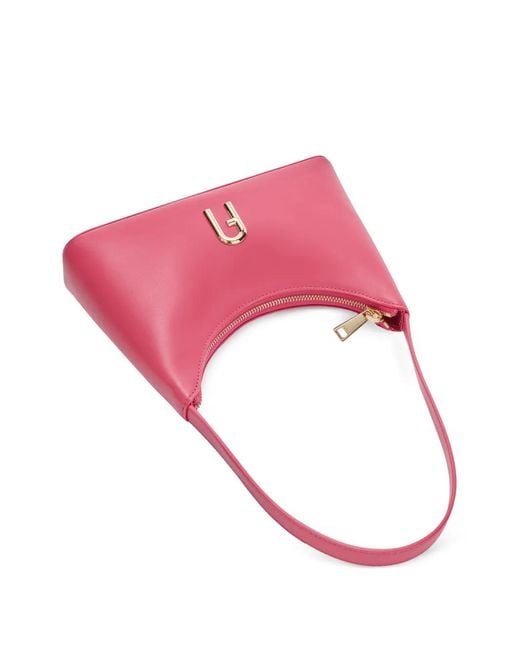 Furla Pink Mini Diamante Shoulder Bag