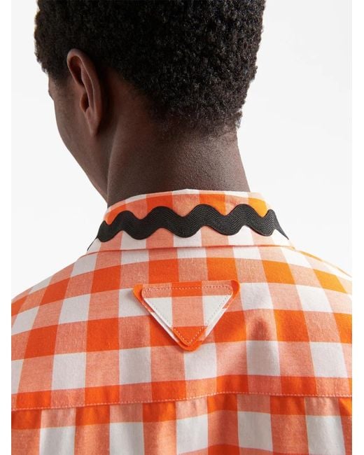 CAMICIA di Prada in Orange da Uomo