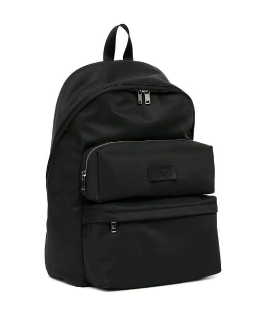 MM6 by Maison Margiela Numbers-Patch Backpack in Black | Lyst