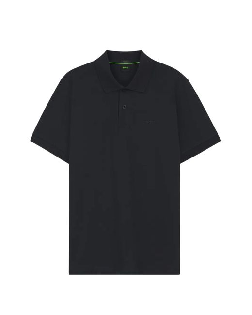 Boss Black Logo-Embroidered Regular-Fit Polo Shirt for men