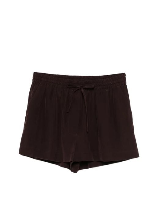 P.A.R.O.S.H. Black Sweet Drawstring Shorts