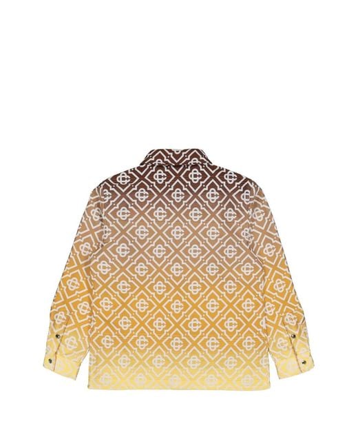 Casablanca Natural Monogram Bouclé Jacket for men