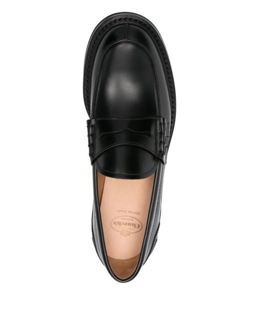 Church's Black Mc Fie Leather Loafers