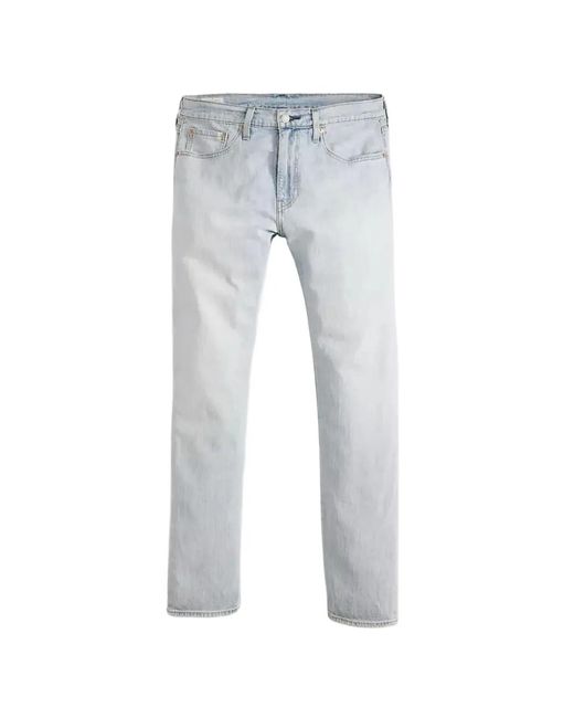 Levi's Blue 502 Taper Belt-Loop Jeans for men