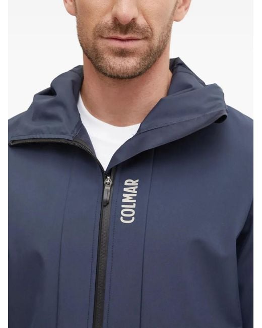 Colmar Jack Met Capuchon En Rits in het Blue voor heren