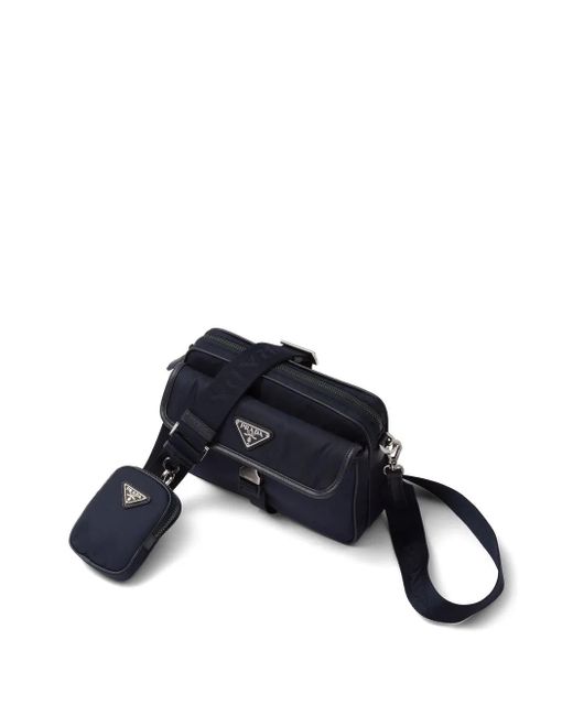 Prada Re-Nylon Crossbodytas in het Blue voor heren