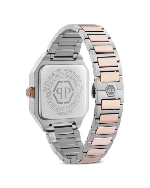 Philipp Plein White Plein Edge 34Mm Watch