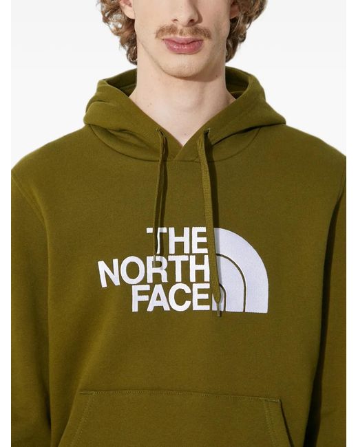 The North Face Green Logo Hoodie for men