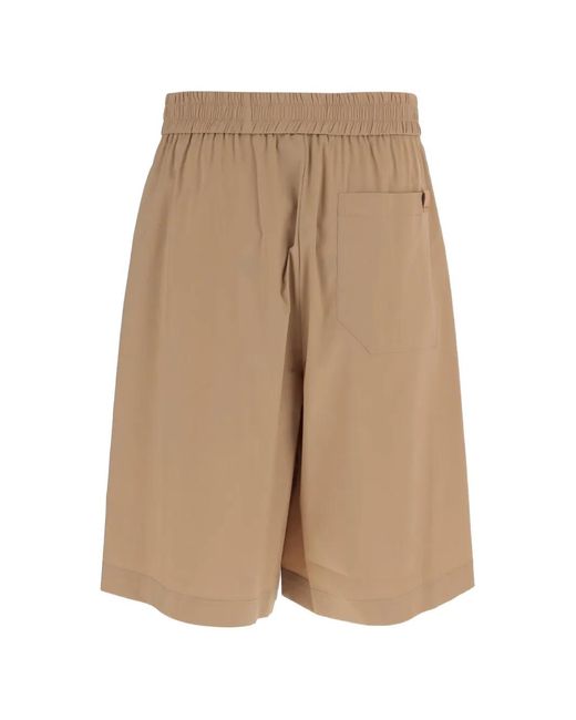 DARKPARK Natural Drawstring Bermuda Shorts for men