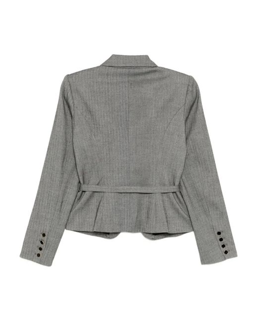 Reformation Gray Mabel Jacket