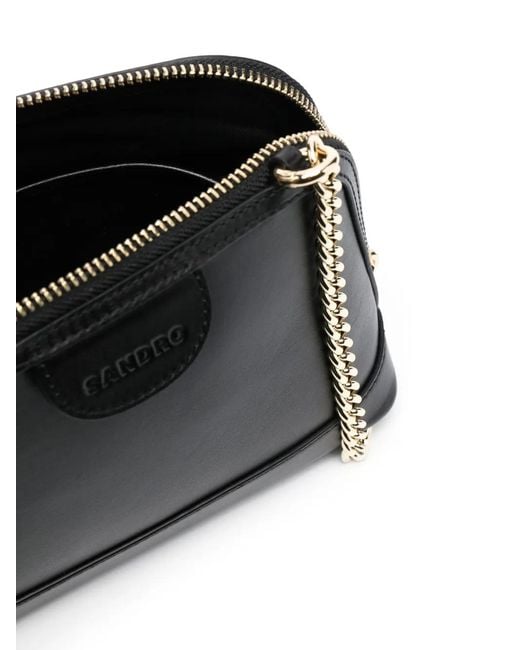 Sandro Black Mini Rittah Tasche