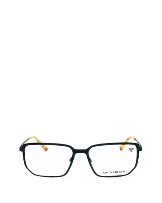 MCALLISTER Brille Mit Eckigem Gestell in Black für Herren