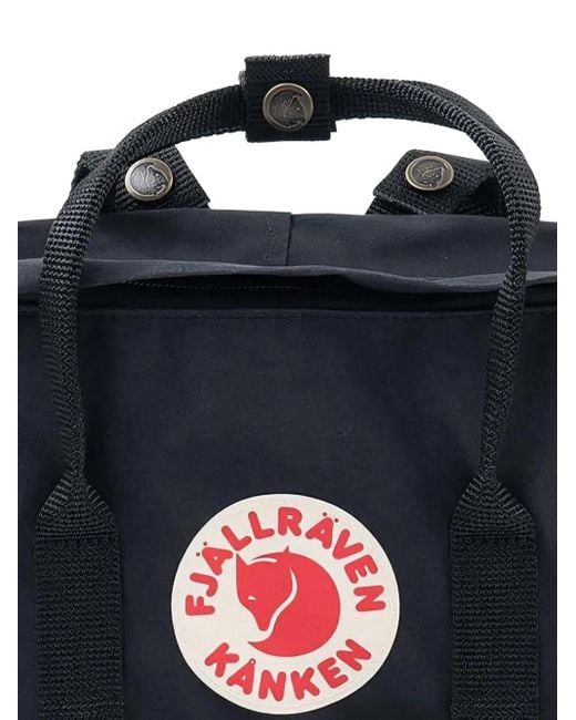 Fjallraven Blue Kånken Logo Backpack
