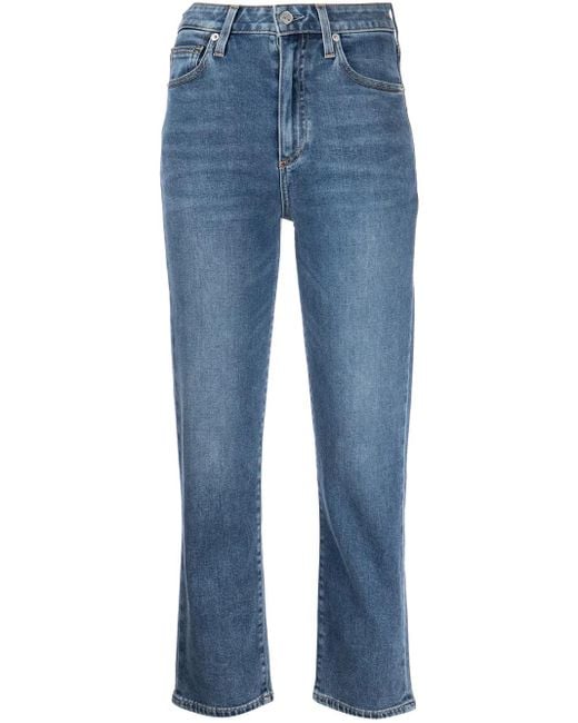 Le Jean Blue Sabine Straight-Leg Jeans