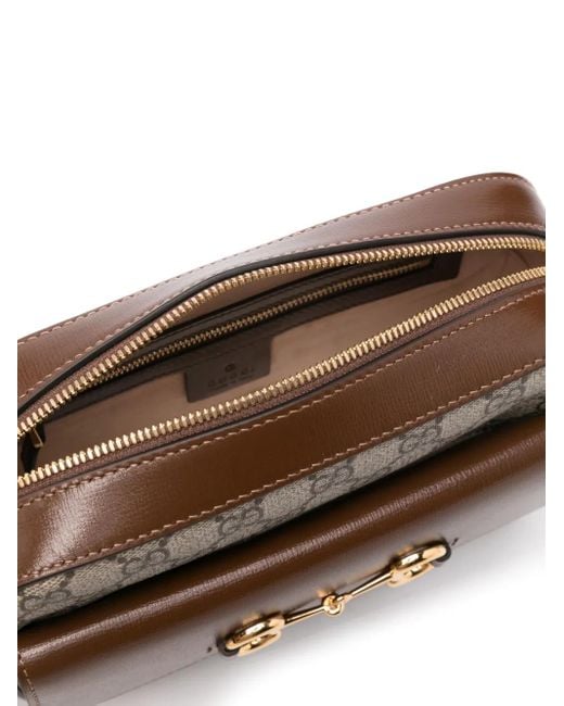 Gucci Horsebit 1955 Kleine Schoudertas in het Brown