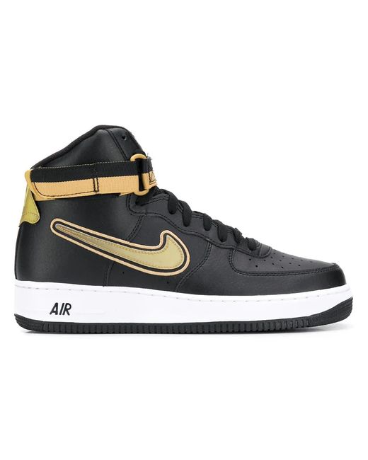 Nike Blue Air Force 1 Hi-Top Sneakers for men