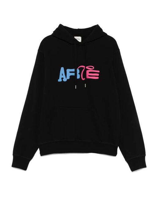 メンズ Arte' Duo-logo Hoodie Black