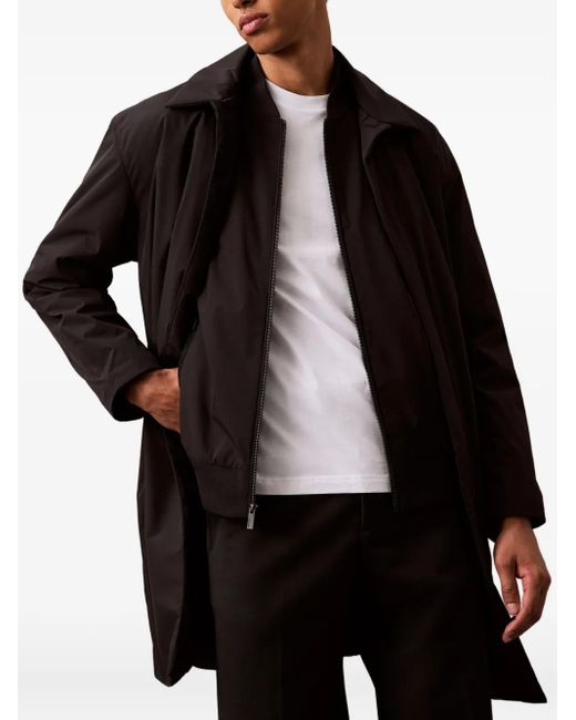 Calvin Klein Black Zip Jacket for men