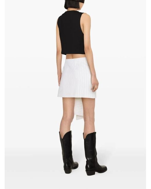 MSGM Black Button-Up Tailored Waistcoat