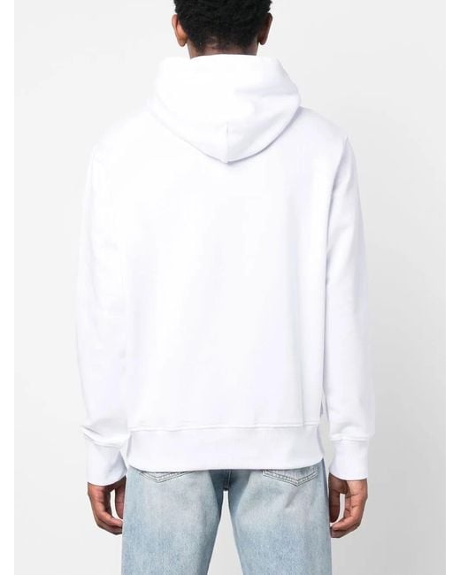 Versace Jeans Couture White Sweatshirt With Print for men
