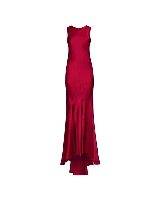 Max Mara Mserum Flared Asymmetric Dress