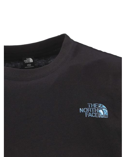 The North Face Black Graphic-Print T-Shirt for men