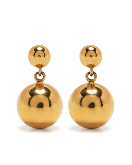 Anni Lu Metallic Drop Of Gold Drop Earrings