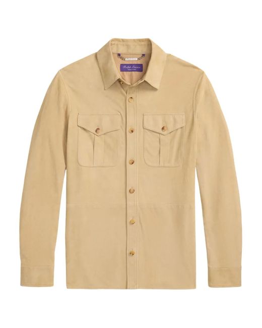 Ralph Lauren Shirtjack in het Natural voor heren