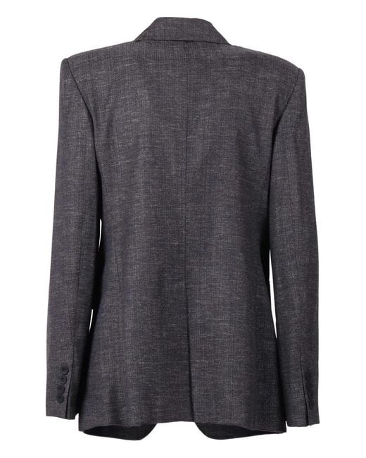 Max Mara Black Hodeida Button Jacket