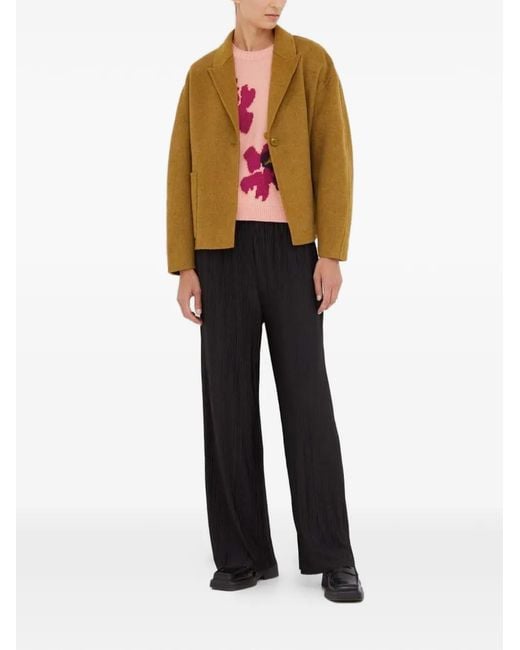 Samsøe & Samsøe Black Pleated Trousers