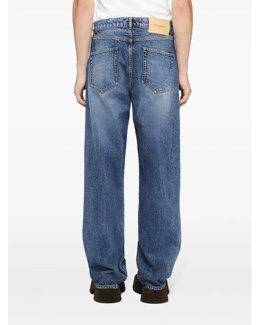 Vaqueros Rectos J.W. Anderson de hombre de color Blue