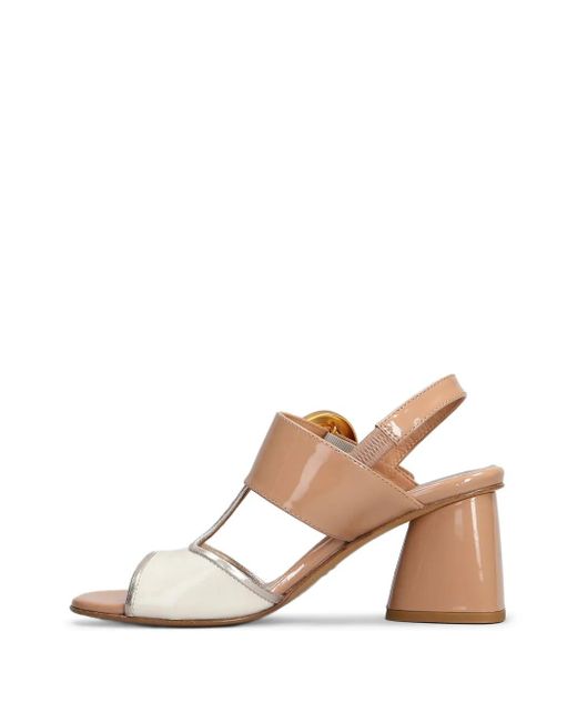 Mara Bini カットアウト サンダル White