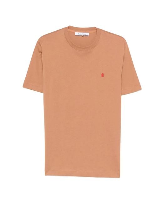 Etudes Studio White Embroidered T-Shirt