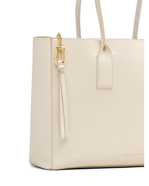 Marc Jacobs Natural The Pop J Marc Tote Bag