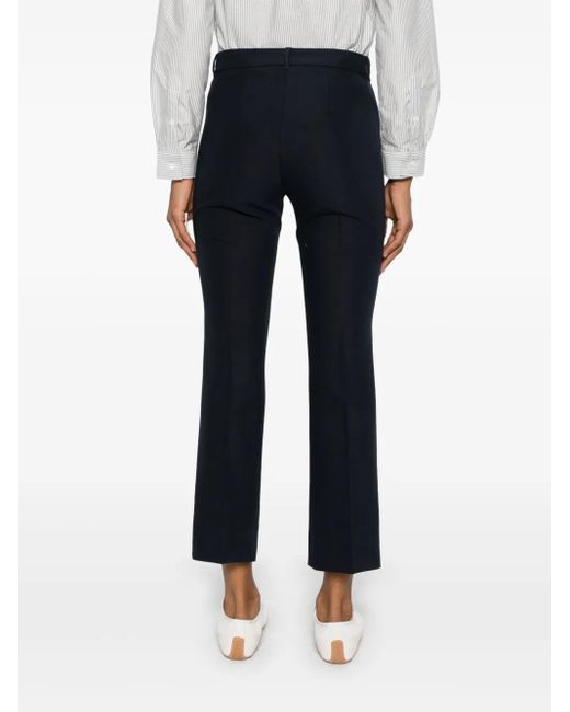 Max Mara Blue Fairy Trousers Clothing