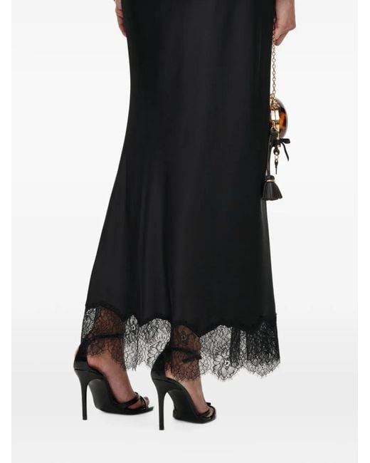 Self-Portrait Blue Tailored Blazer Satin Midi Dress
