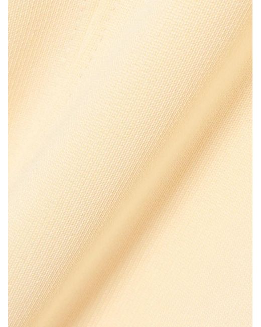 Lacoste White Drawstring Zip-Pocket Trousers for men