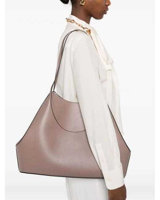 Givenchy Gray Facet U-Shape Tote Bag