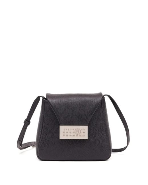 MM6 by Maison Martin Margiela Blue Numeric Umhängetasche