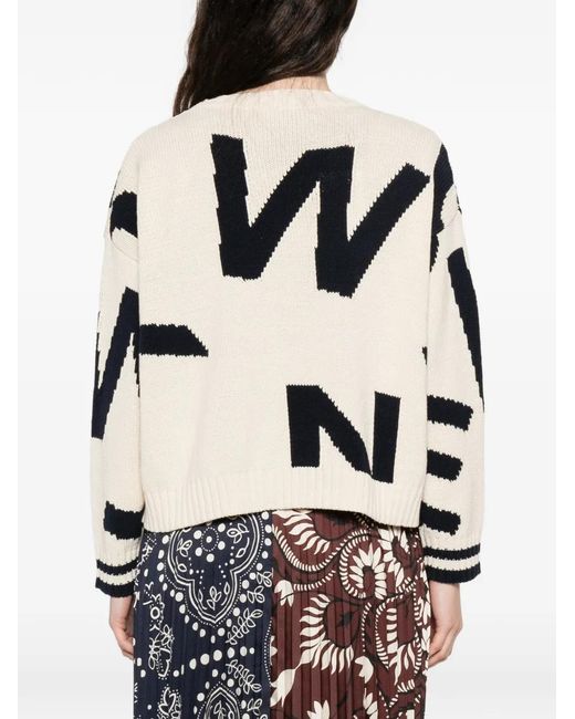 Weekend by Maxmara Black Long-Sleeve Crew-Neck Sweater