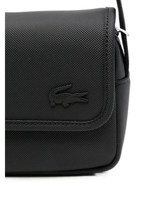 Lacoste Schultertasche Mit Logo-Patch in Black für Herren