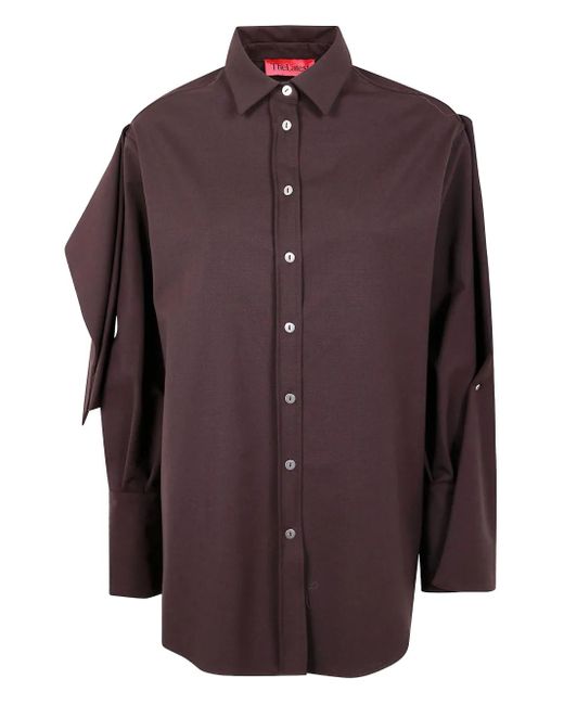 Thelatest Purple Long-Sleeve Shirt