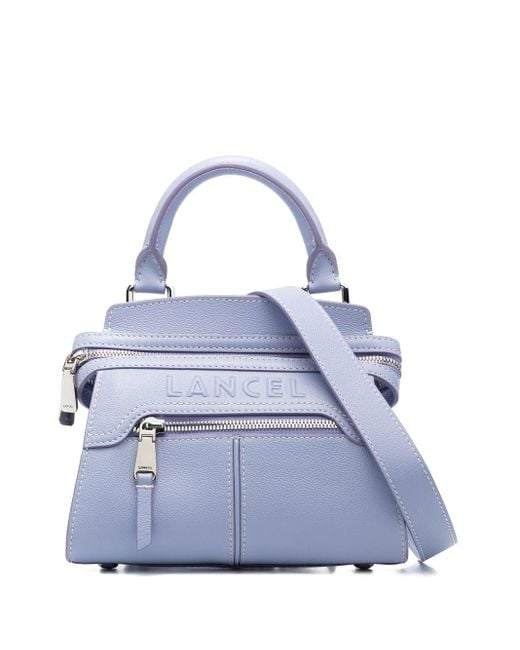 Mini sac cabas Ines Lancel en coloris Blue