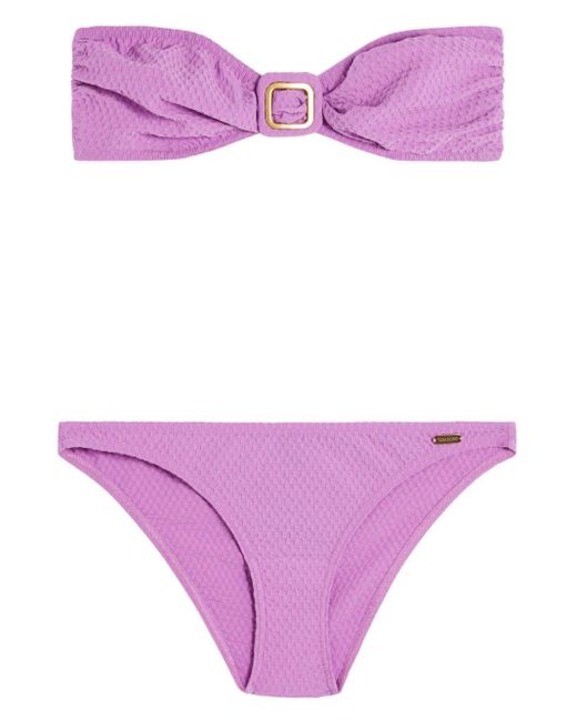 Tom Ford Purple Bandeau-style Bikini