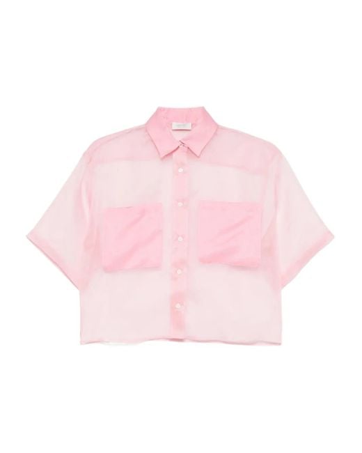 Mazzarelli Viola Blouse in het Pink