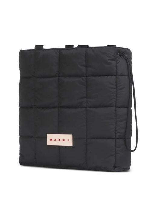 Marni Gesteppter Shopper in Black für Herren