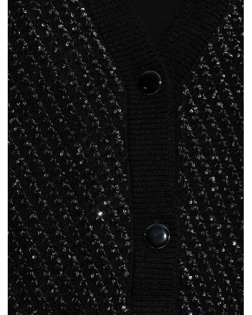 Gestuz Black Button Pocket Cardigan