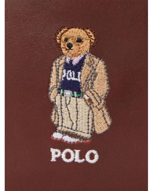 メンズ Polo Ralph Lauren ポロベア 財布 Brown